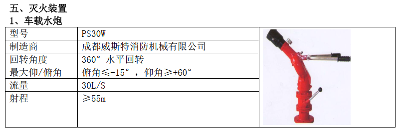 五十鈴2噸泡沫消防車